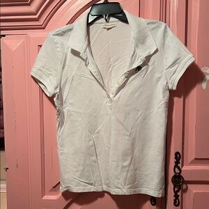 Aeropostale Classic White Polo top.